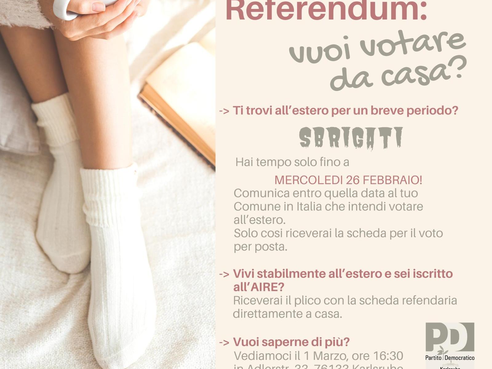 referendum voto all'estero
